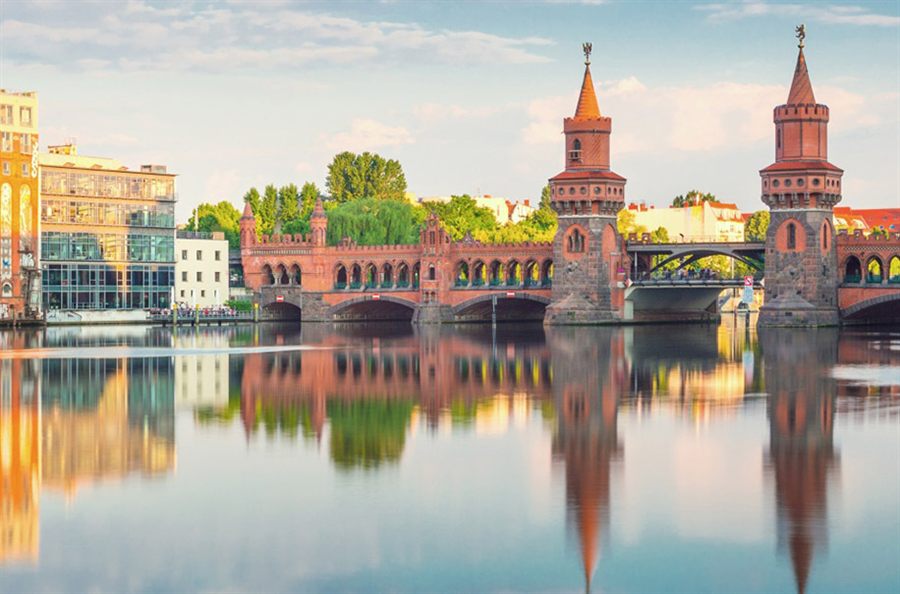 Oberbaum Bridge in Berlin